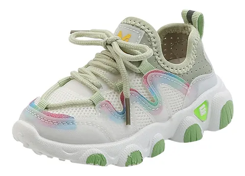 Niños De Malla Transpirable Encaje Suave Zapatos Zapatillas