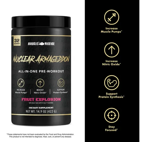 Anabolic Warfare Nuclear Armageddon - Polvo De Preentrenamie