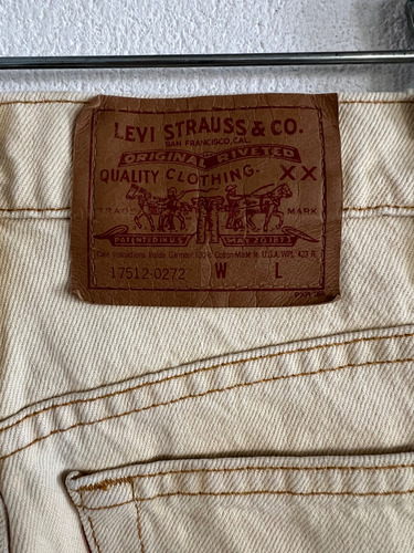 Jean Levis Vinatge Original 80s Made In Usa Algodón (Usado)