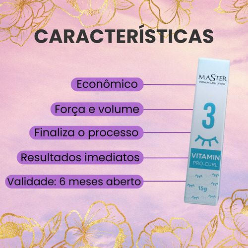 Passo 3 Vitamin Pro Curl Master Lash Lifting Lamination 15g