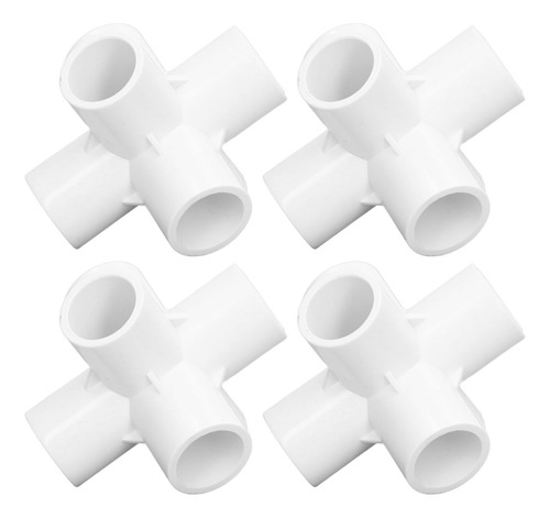 Conector De Tubo De Plástico Pvc, 10 Piezas, Codo De Esquina