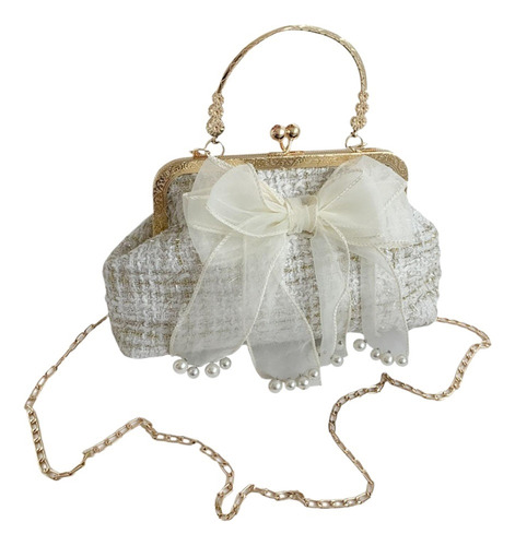/ Bolsos De Mano Tipo Cartera Con Lazo De Satén For Fiestas