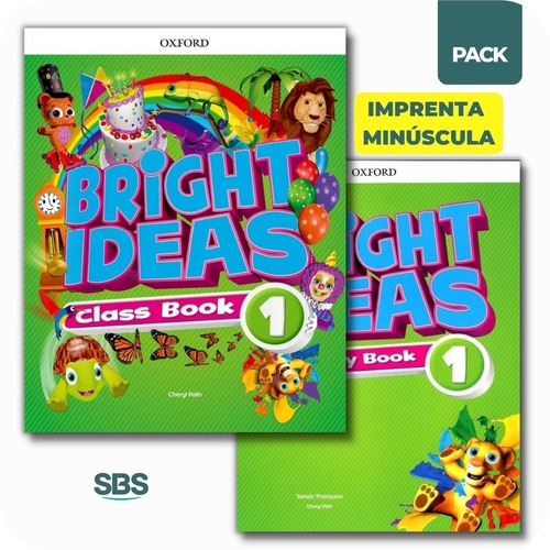 Bright Ideas 1 - Student's Book + Workbook (minuscula) - 2 L