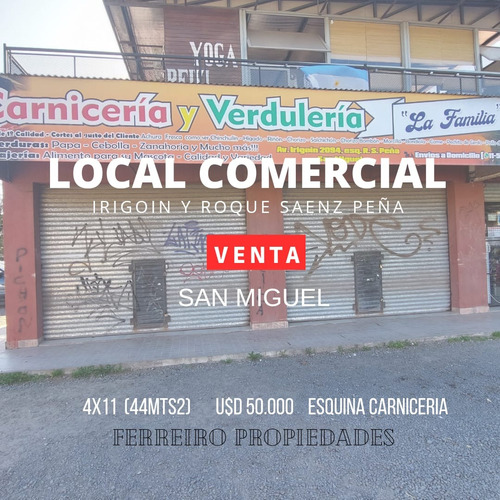 Venta De Local Comercial En San Miguel Zona Irigoin 