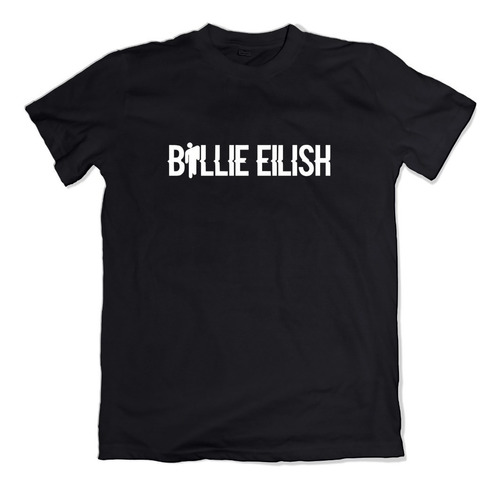 Camiseta Billie Eilish Frente Cantora  Musica 100% Algodão