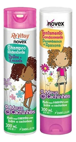 Kit Shampoo Meus Cachinhos - G A $47 - mL a $74