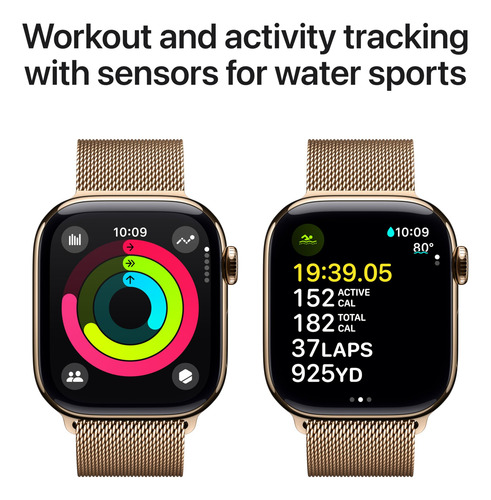 Apple Watch Series 10 42mm Gps Celular Caja De Titanio