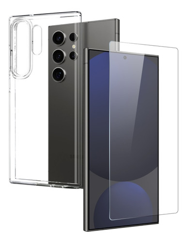 Funda Para Samsung Galaxy S25/s24 Con Protector De Pantalla