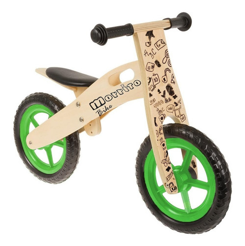 Bicicleta Para Niños Morrito Bike Verde