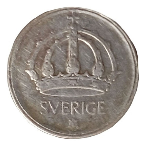  Moneda Suecia W W I I  25 Ore 1944