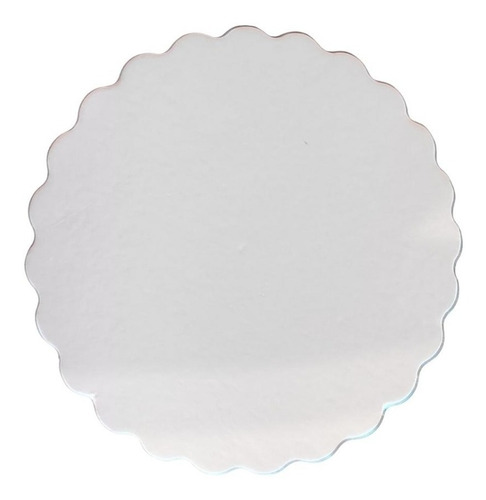 Cake Board Branco Para Bolo Redondo 20cm Com 50 Un.
