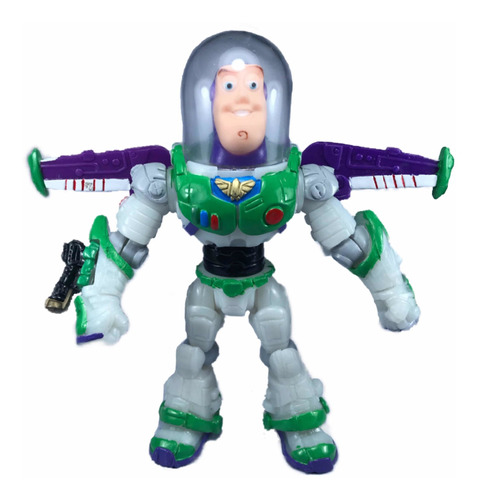 Buzz Lightyear Muñeco Toy Story Juguete Figura Bootleg Alas