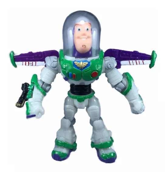 Buzz Lightyear Muñeco Toy Story Juguete Figura Bootleg Alas