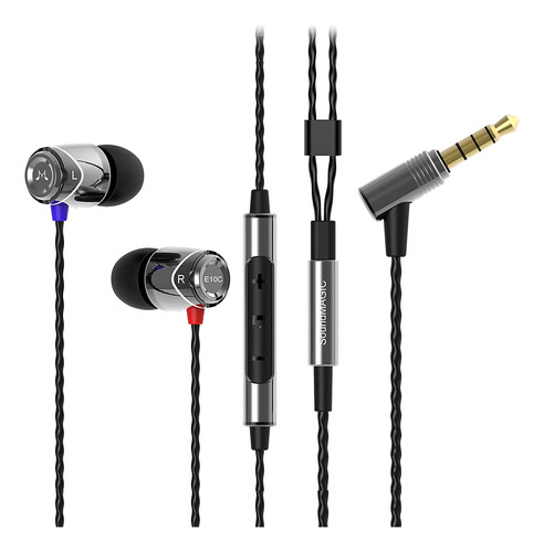 Audífonos In-ear Soundmagic E10c Con Microfono Gunmetal