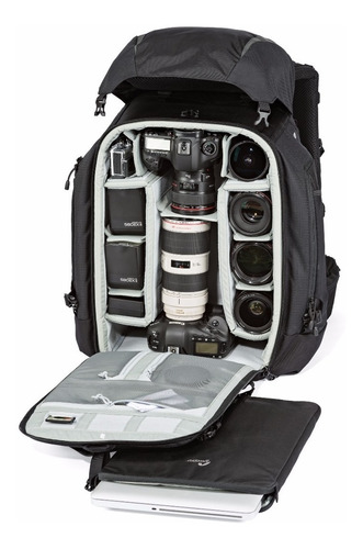 Lowepro Pro Trekker 450 Negro Funda con Compartimentos para cámara Appareil Photo