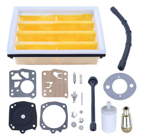 Kit De Reparación De Carburador Fuel Line Para Husqvarna 268