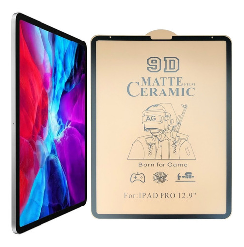 Vidrio Cerámica Matte Para iPad Pro 12.9