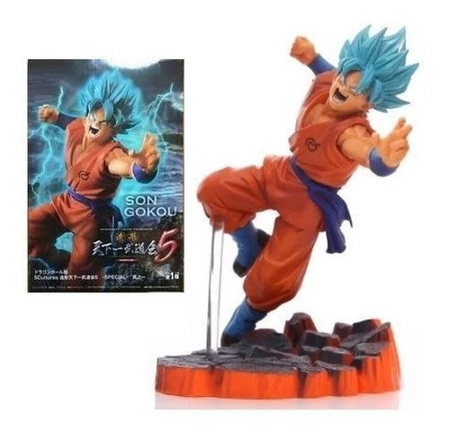 Figura Goku Blue Dragon Ball 16 Cm 