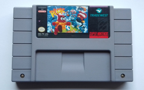 Plok Snes Super Nintendo - Wird Us -