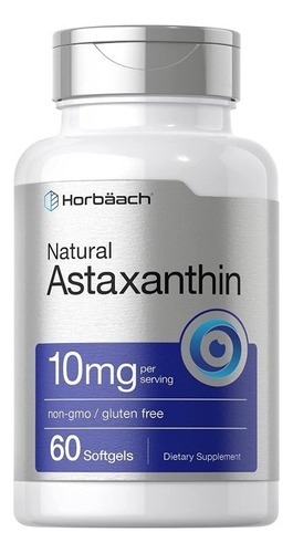 Astaxantina 10 Mg | 60 Uds