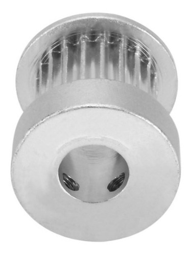 Kit 3 Polia Gt2 20 Dentes Alumínio Furo 5mm Correia 9mm 10mm