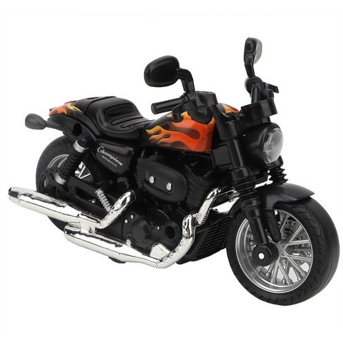 Modelo De Moto Eléctrica Toy Alloy Motorcycle Light Music