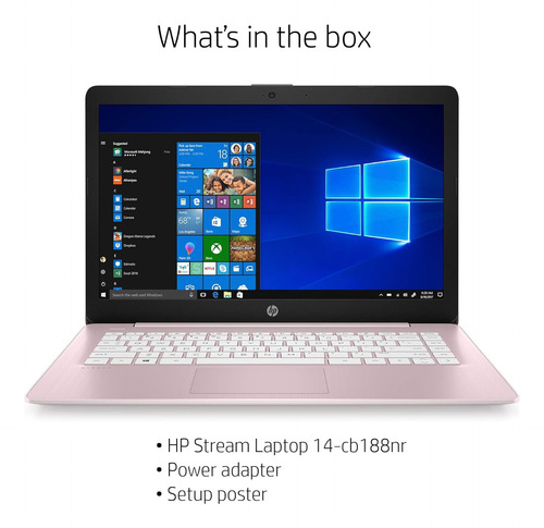 Laptop Hp Stream 14 Intel Celeron N4000 4 Gb Ram 64 Gb Emmc
