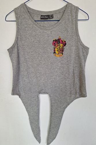 Playera Gris Sin Mangas, Harry Potter Talla-s (6) Py135 (Usado)