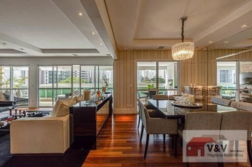 Imagem 5 de 15 de Apartamento Para Venda Em São Paulo, Brooklin, 4 Dormitórios, 4 Suítes, 6 Banheiros, 4 Vagas - Brklm976_2-930123