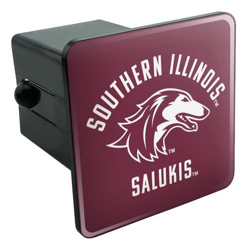 Southern Illinois Saluki Tow Trailer Hitch Cover Plug Insert