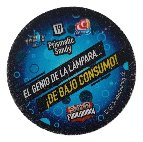 Tazo Funki Punky 19 Prismatic Sandy Monty (Usado)