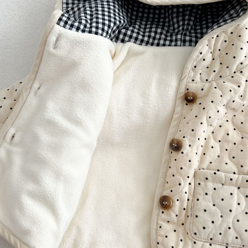 Abrigo De Algodón Con Capucha Para Bebé De Invierno, Chaquet