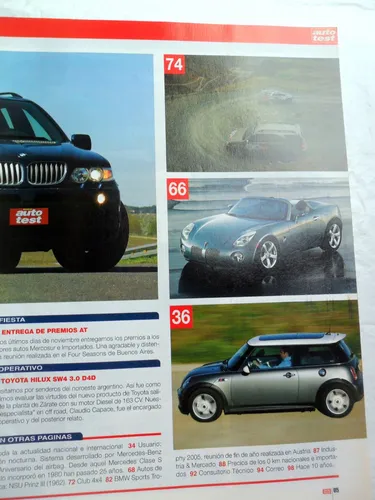 Auto Test 183 Club De Los 600 Cv, Maserati, Porsche Mercedes (Usado)