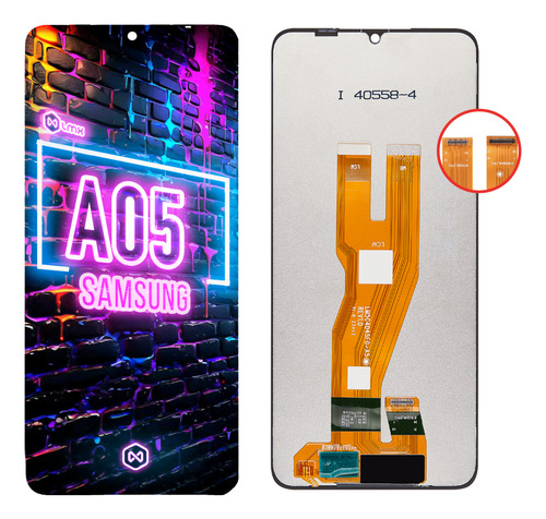Modulo Pantalla Display Para Samsung A05 A055 Original Negro