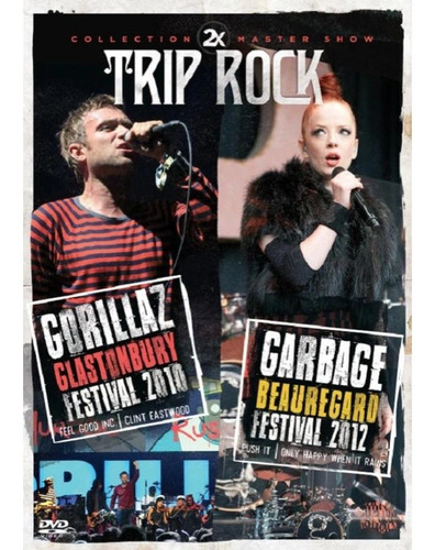 Dvd Gorillaz & Garbage - Trip Rock