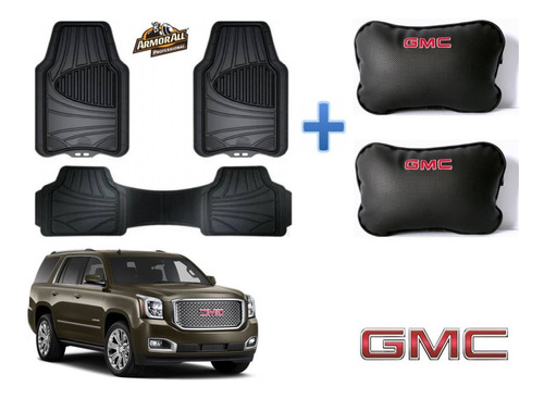 Kit Tapetes Armor All + Cojines Gmc Yukon 2015 A 2020