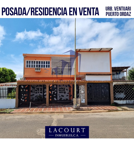 En Venta. Posada - Residencia De 20 Habitaciones A Pie De Calle - Ubicada En La Urb. Ventuari - Puerto Ordaz #vd