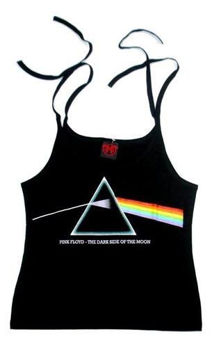 Pink Floyd Polo Mujer Tiras Ajustables Small [rockoutlet]