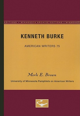 Libro Kenneth Burke - American Writers 75: University Of ...