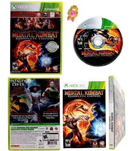 Mortal Kombat 9 Komplete Edition Xbox 360 En Español (Reacondicionado)