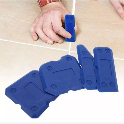 Kit Espátula De Azulejos Pisos Bordes Boquillas Juntas 4pzas