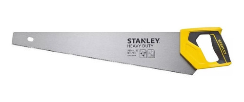 Imagen 2 de 8 de Serrucho 22´ (550mm) Trabajo Pesado Stanley Stht20376-la Eo