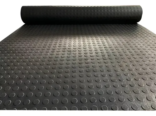 comprar 2m² - Piso Emborrachado Moeda Preto 3mm X Larg 1m X Comp 2m