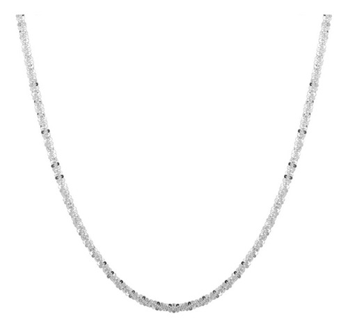 Collar Dije Mujer Chapado En Plata Joyería Regalos Navidad