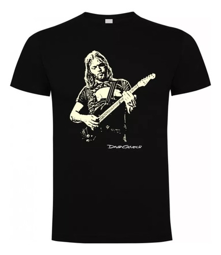 Polera De Algodon - David Gilmour - Rock 