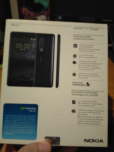 Celular Nokia 5 En Su Caja En Excelentes Condiciones