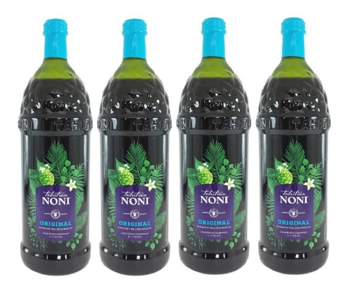 Jugo Tahitian Noni Original 4 Botellas De Litro