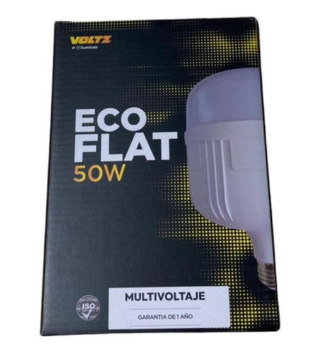 Bombillo Led Alto Voltaje 50w Eco Flat Voltz