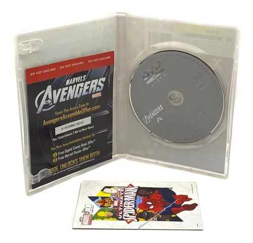 Dvd Película The Avengers: Los Vengadores 2012 / Como Nueva (Usado)