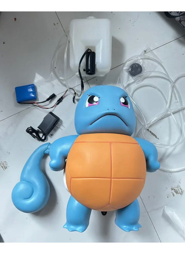Squirtle De Auto Avienta Chorro Agua Rociador Para Coche